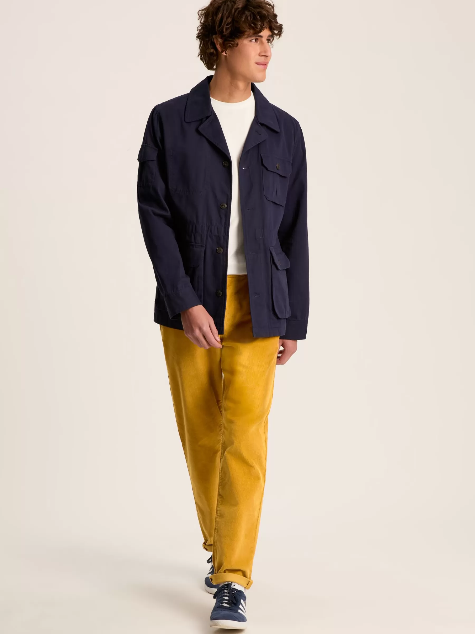 Joules Cord Straight Leg Corduroy Trousers Yellow Outlet