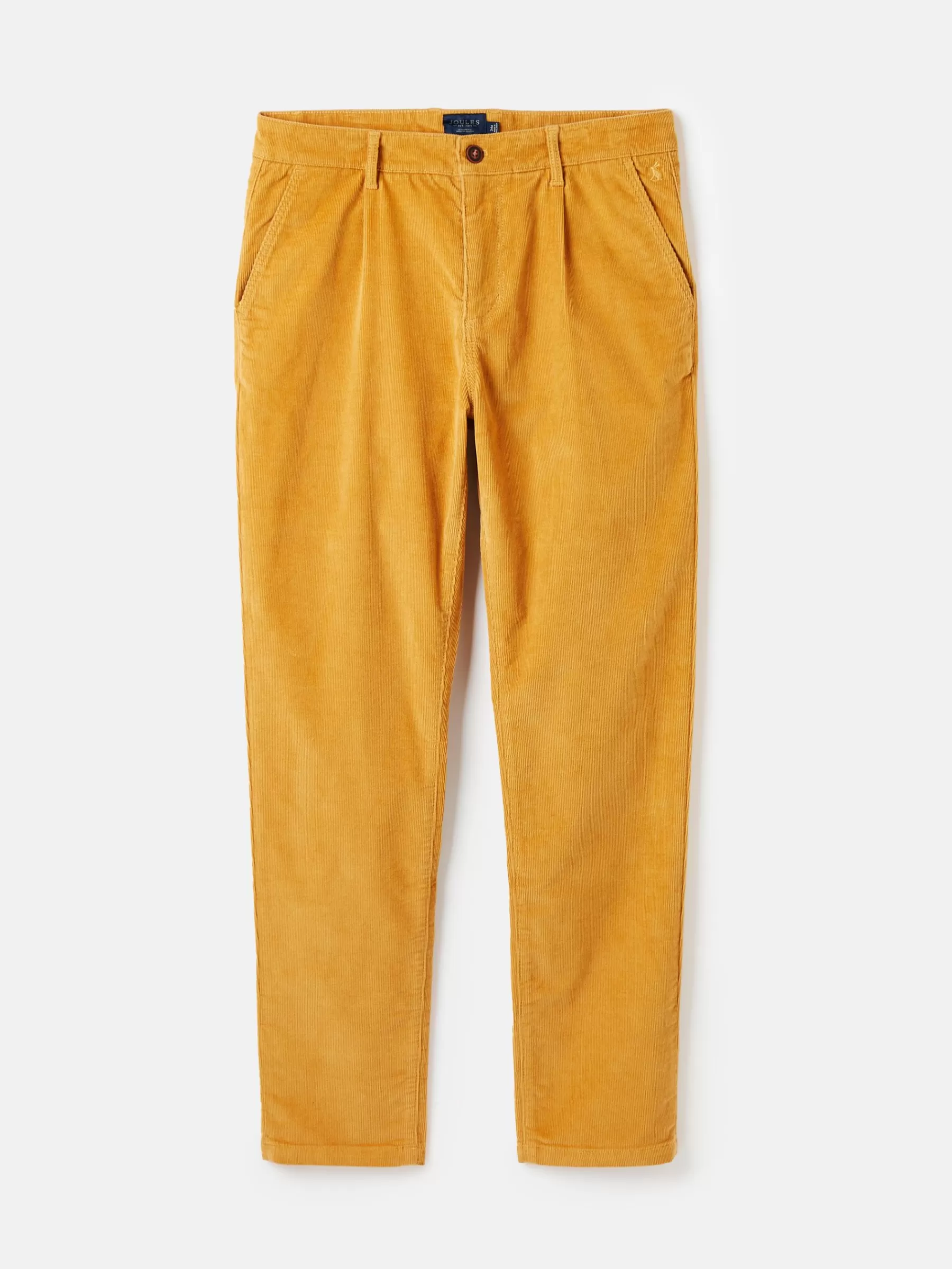 Joules Cord Straight Leg Corduroy Trousers Yellow Outlet