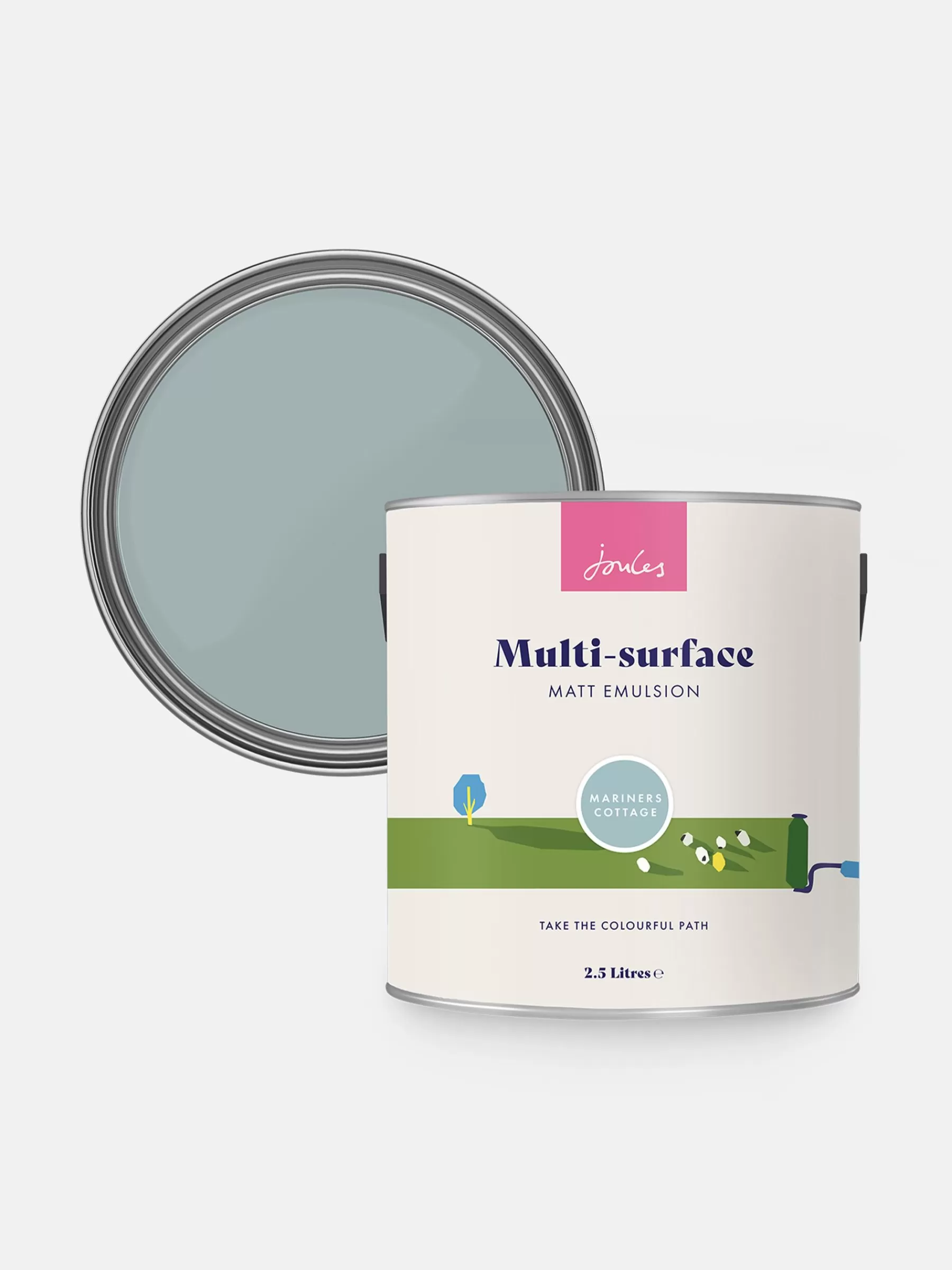 Joules Mariners Cottage Blue Multi Surface Matt Emulsion MarinersCottageBlue Cheap