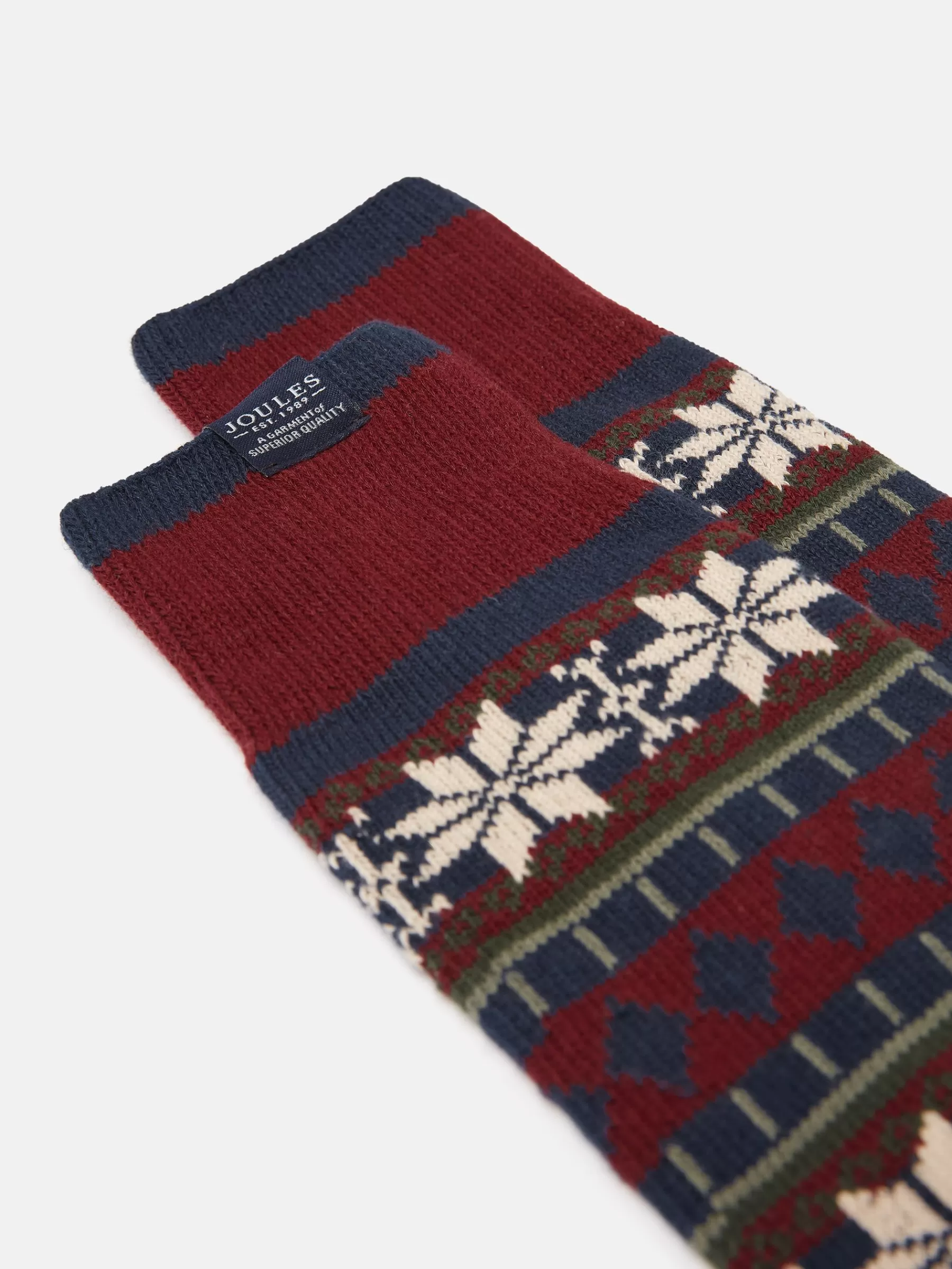 Joules Men's Alby Fair Isle Socks (size 7-12) Multi Best