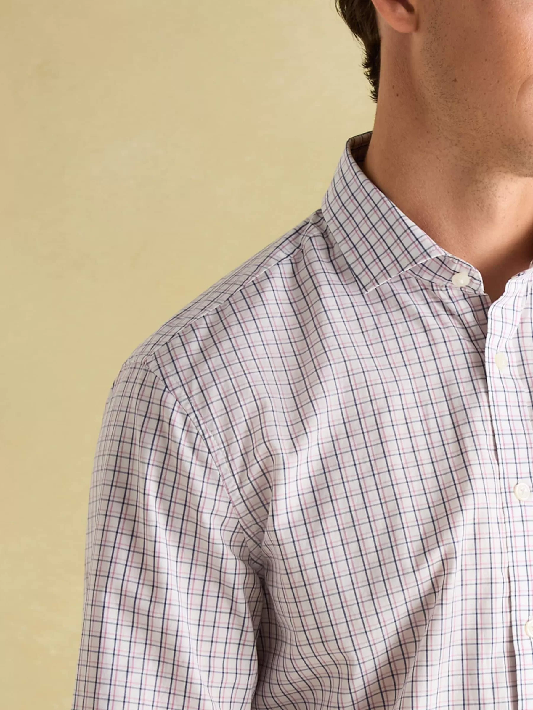 Joules Pink Check Cotton Shirt PinkCheck Cheap