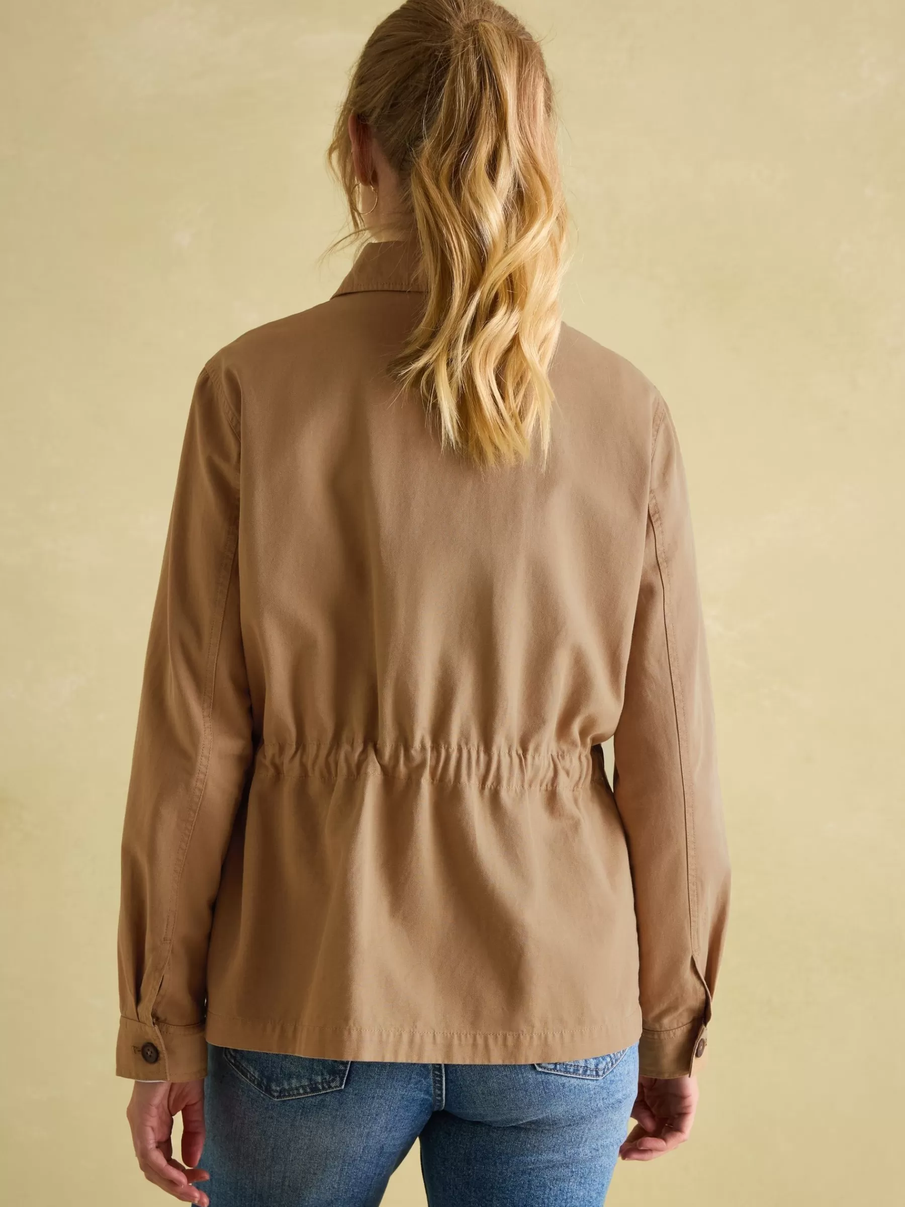 Joules Twyford Tan Brown Safari Jacket TanBrown Hot