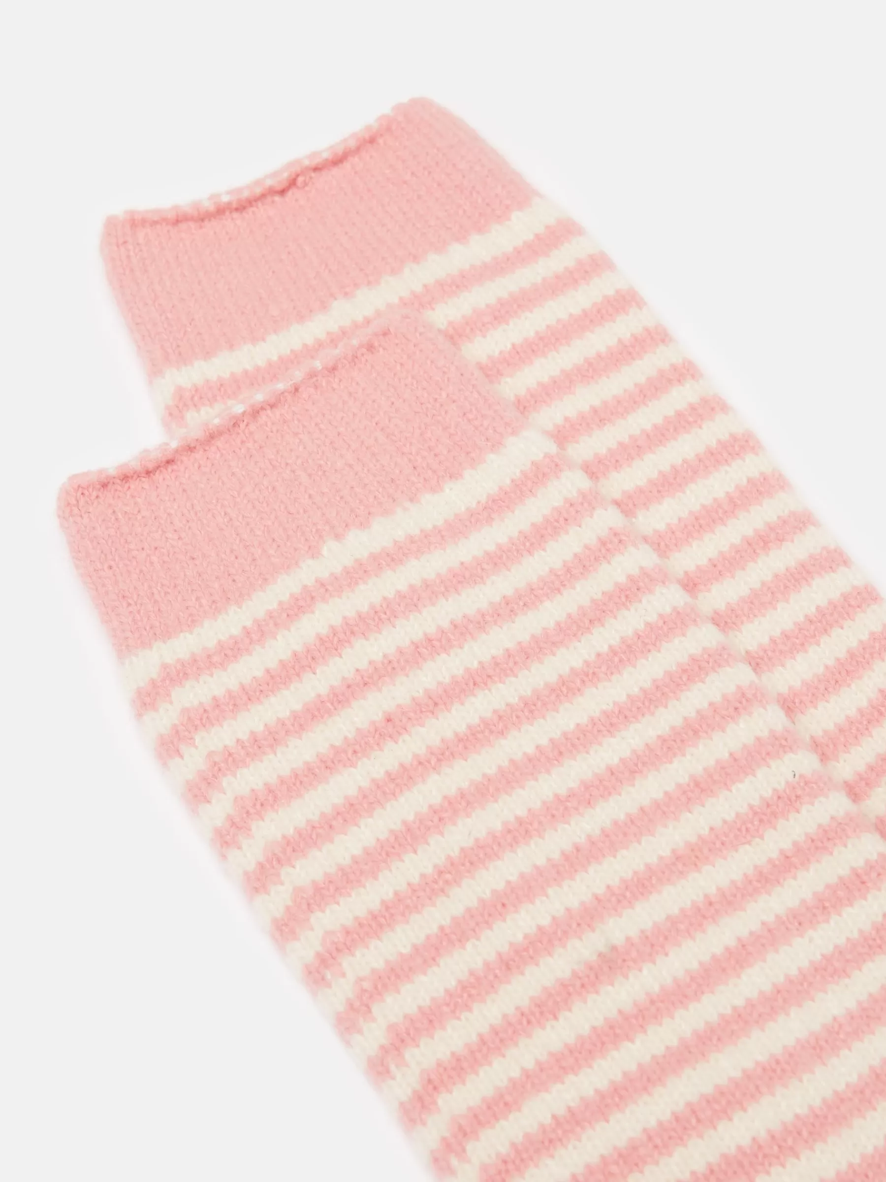 Joules Women's Toasty Cosy Striped Socks (size 4-8) Pink Fashion